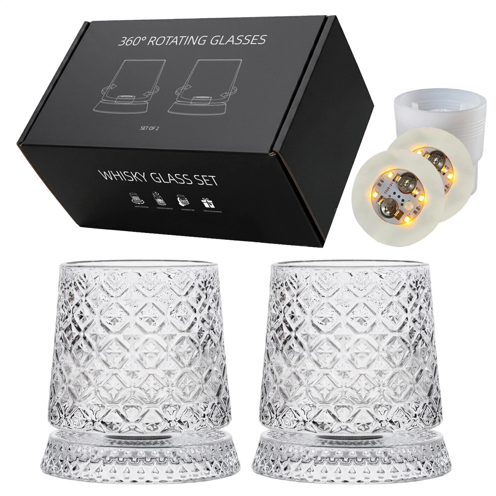 Old Fashioned Glass - 9,5 oz Dönen Viski Bardağı, Klasik