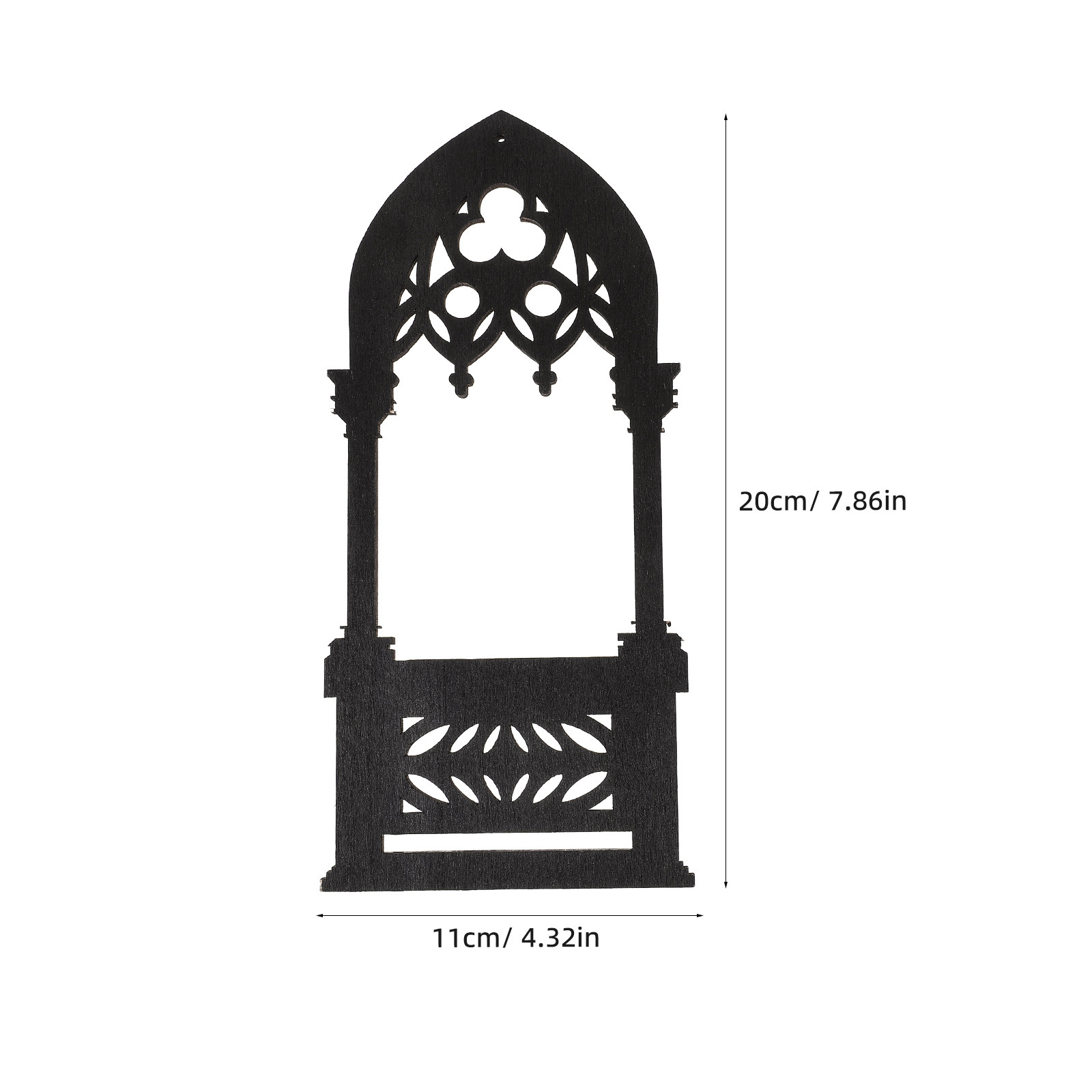 1 Çift Gotik Tarzda Ahşap Şamd - Home Bar Stand incelemesi ve fiyatı