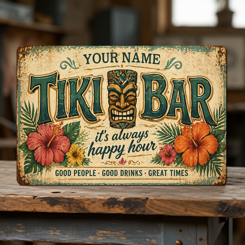 Kişiye Özel Tiki Bar 