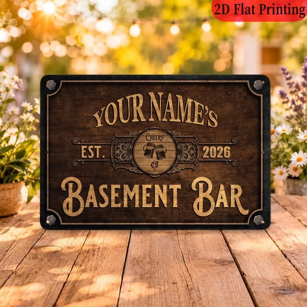 CIFbuy 2D Düz, İsteğe Göre Tas - Home Bar Signs incelemesi ve fiyatı
