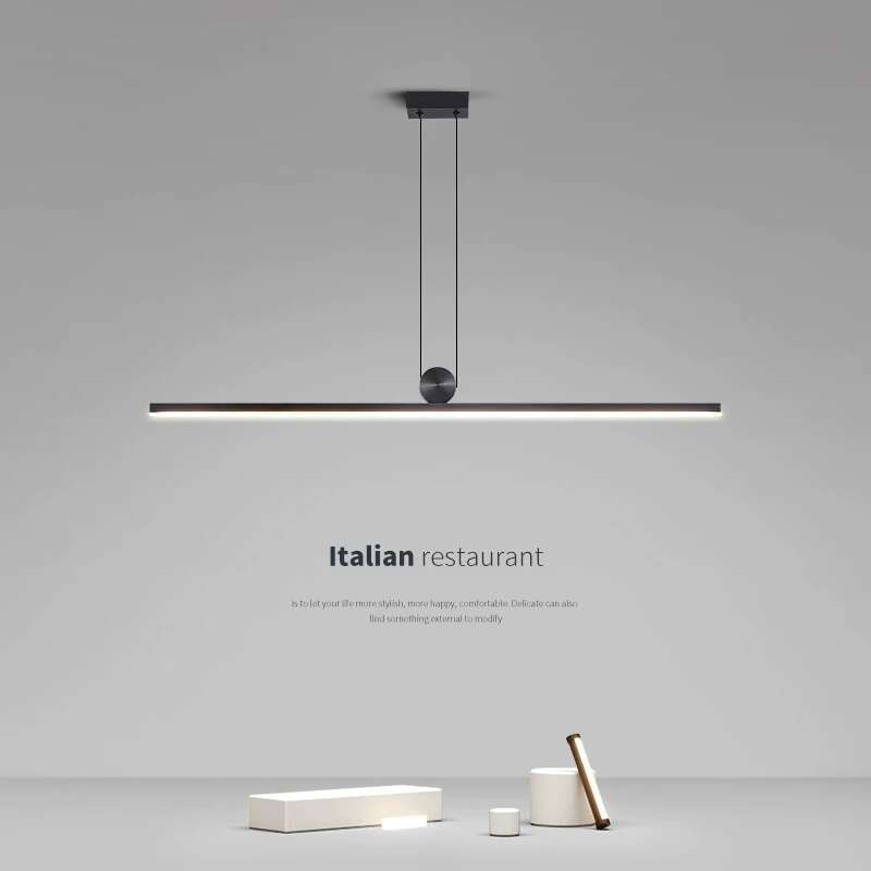 Siyah Led Uzun Kolye Işıkları  - Home Bar Word incelemesi ve fiyatı