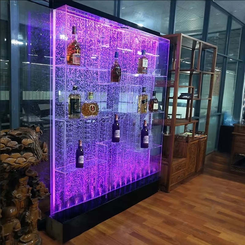 Özel Tasarım Akrilik LED Su Ka - Home Bar Shelf incelemesi ve fiyatı