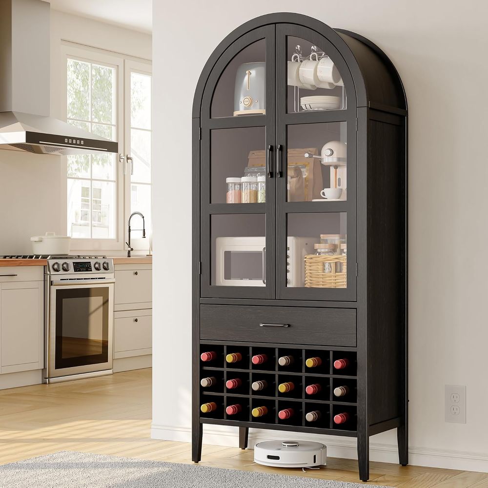 71 inç Yüksekliğinde Kavisli Ş - Home Bar Shelf incelemesi ve fiyatı