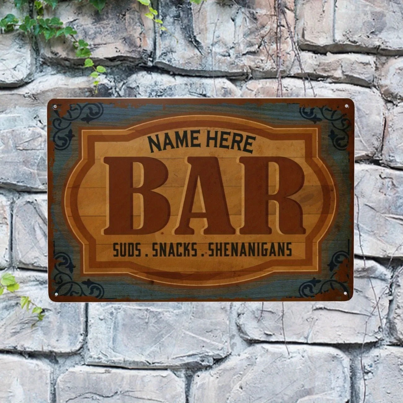 CIFbuy 2D Düz Metal Tabela, Ki - Home Bar Signs incelemesi ve fiyatı