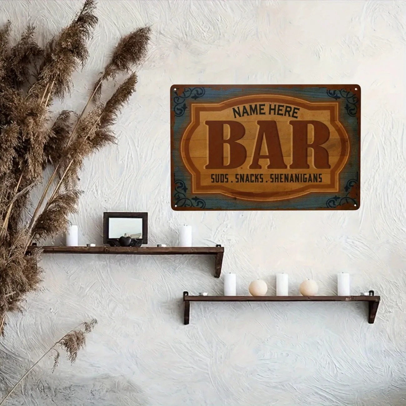 CIFbuy 2D Düz Metal Tabela, Ki - Home Bar Signs incelemesi ve fiyatı